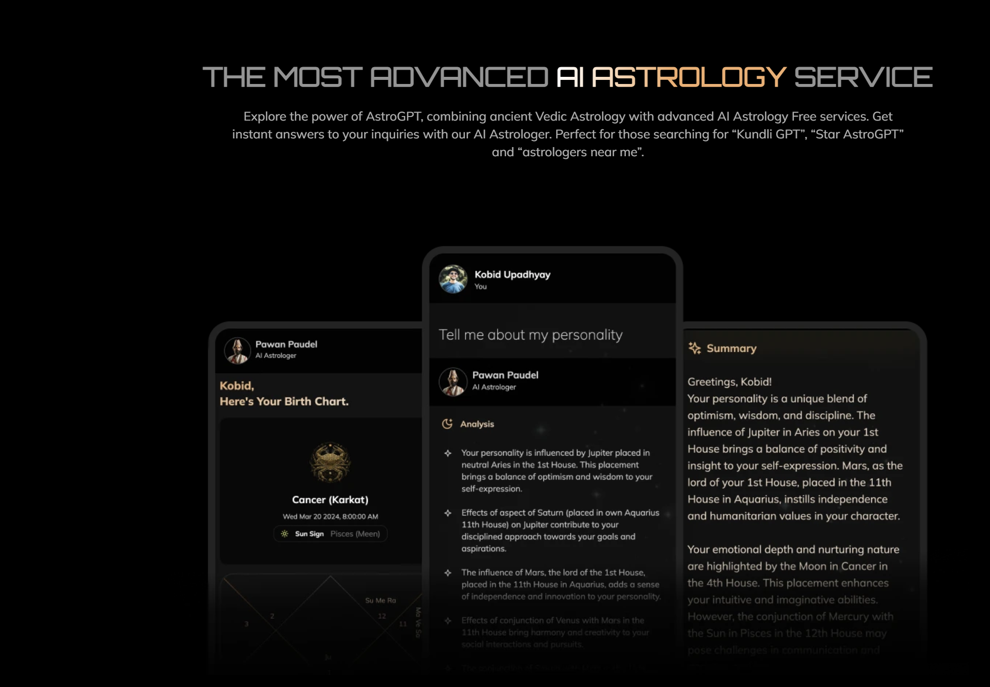 Vedic AstroGPT screenshot 1