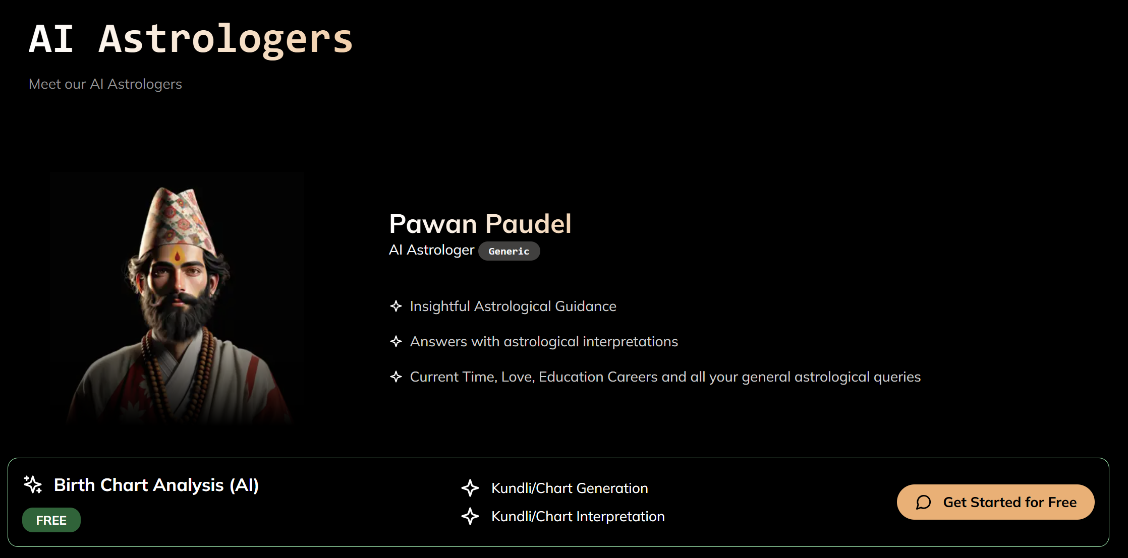 Vedic AstroGPT screenshot 2