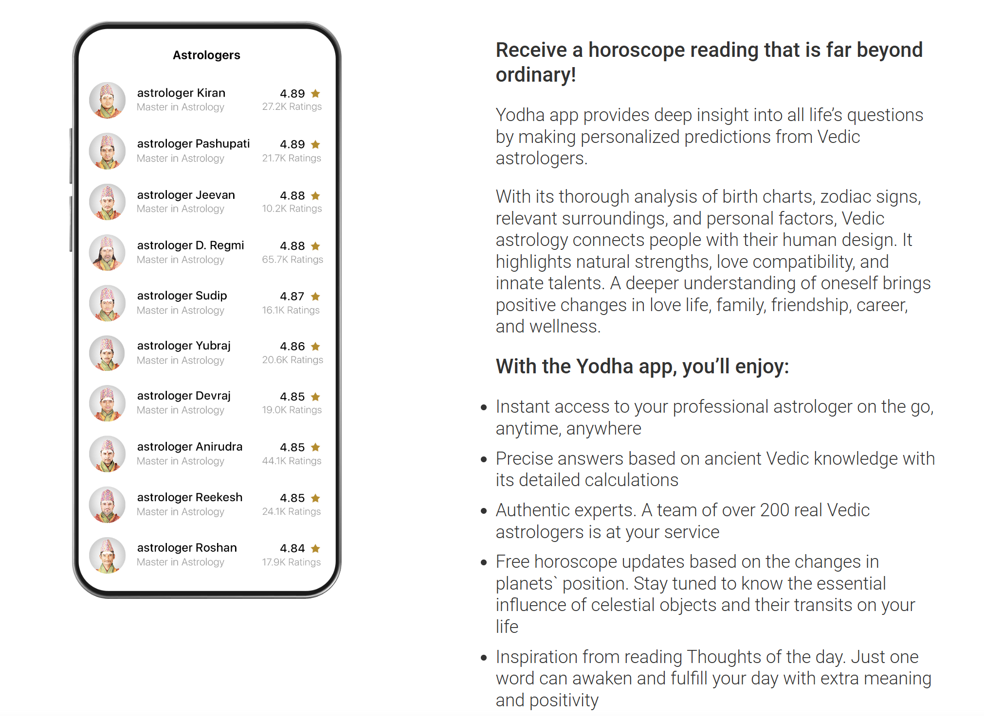 Yodha My Astrology screenshot 1