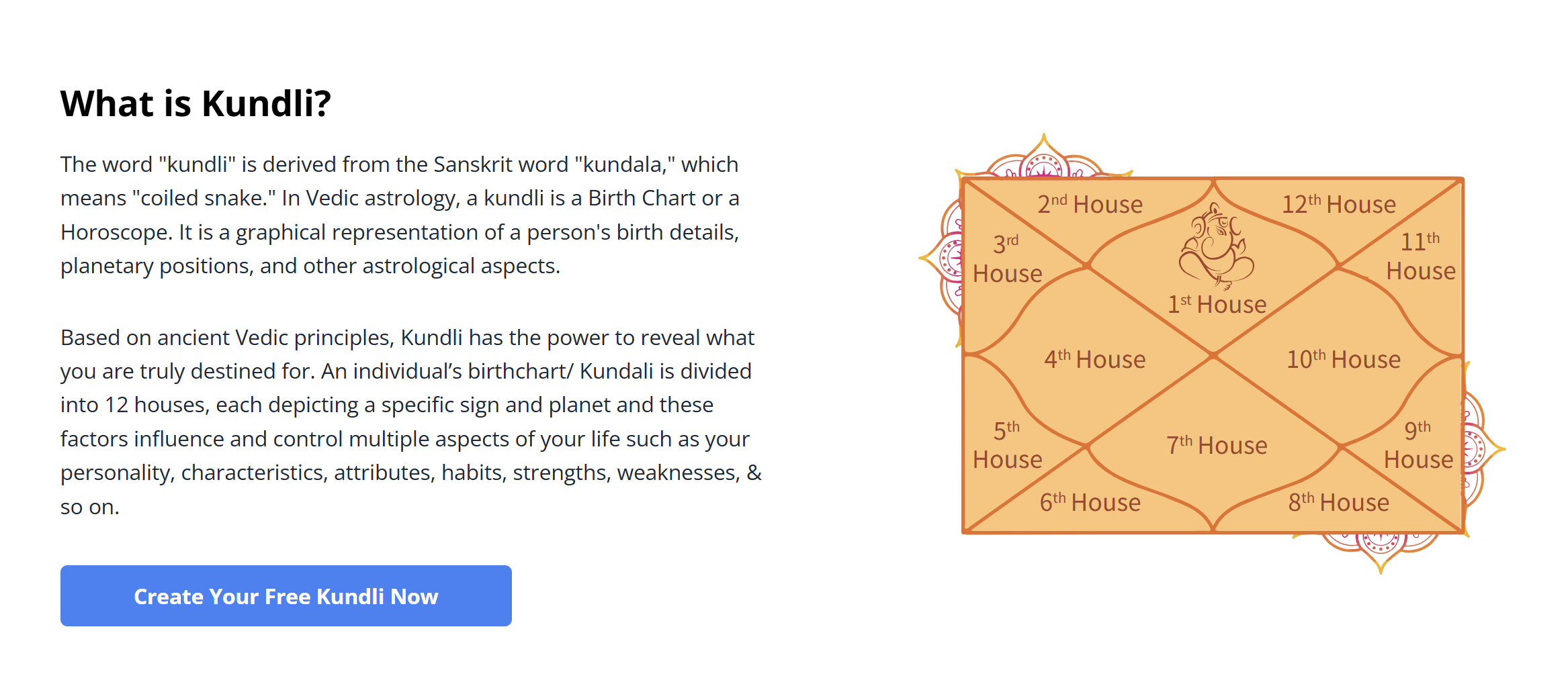 https://vedicrishi.in/kundli screenshot 1