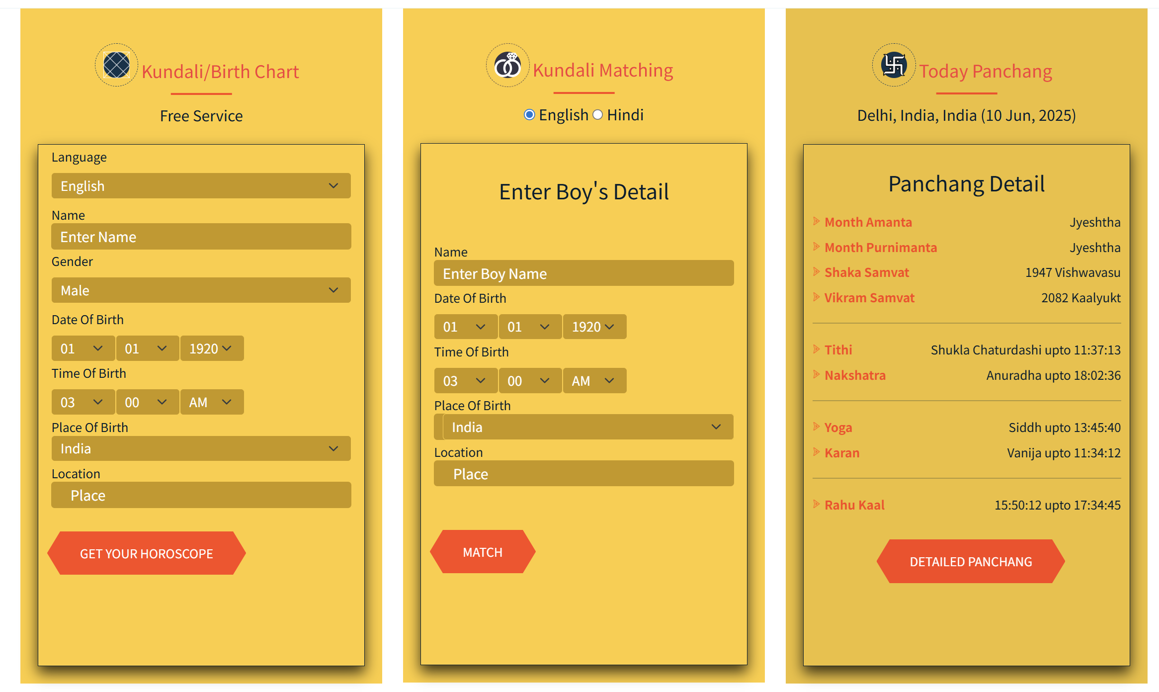 birthastro screenshot 1