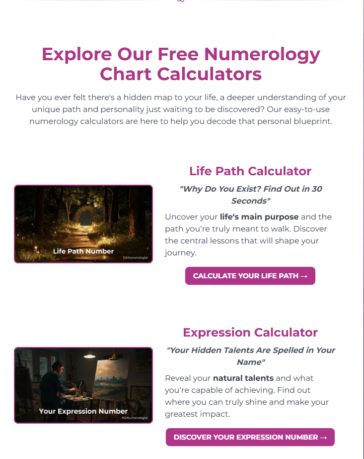 Numerologist Screenshot 1