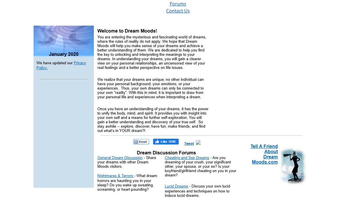 DreamMoods AI Dream Interpretation	 screenshot 1