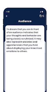 Dream Meanings Interpretation	 screenshot 2