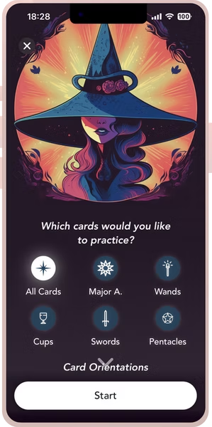 Witch Tarot 屏幕截图 1