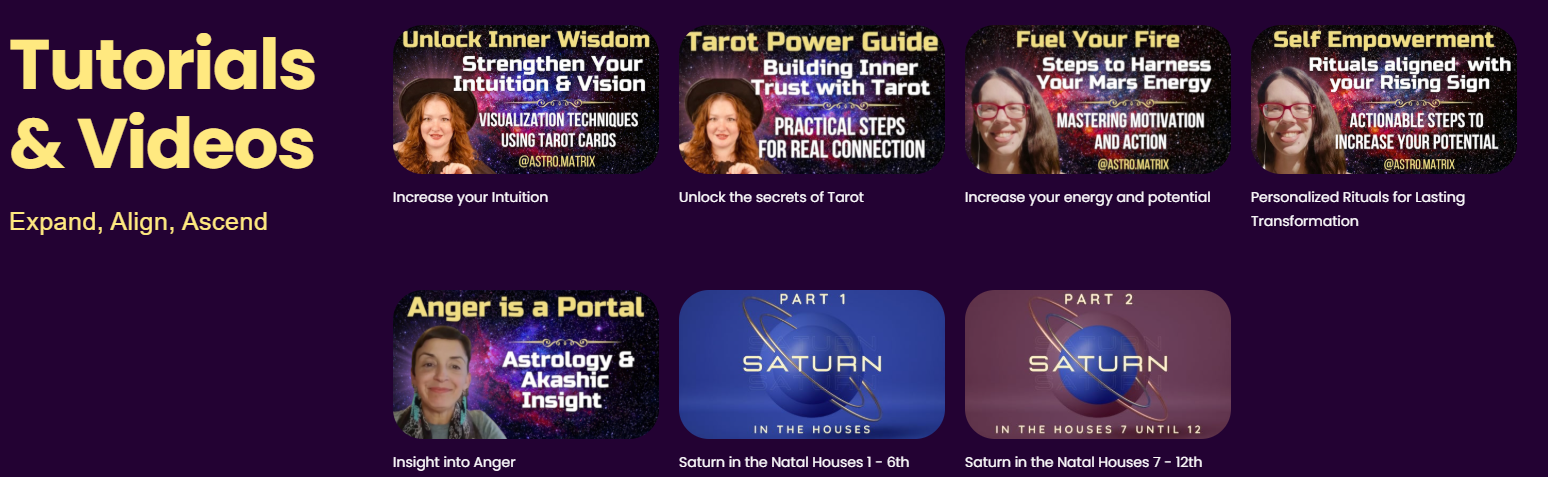 AstroMatrix screenshot 1