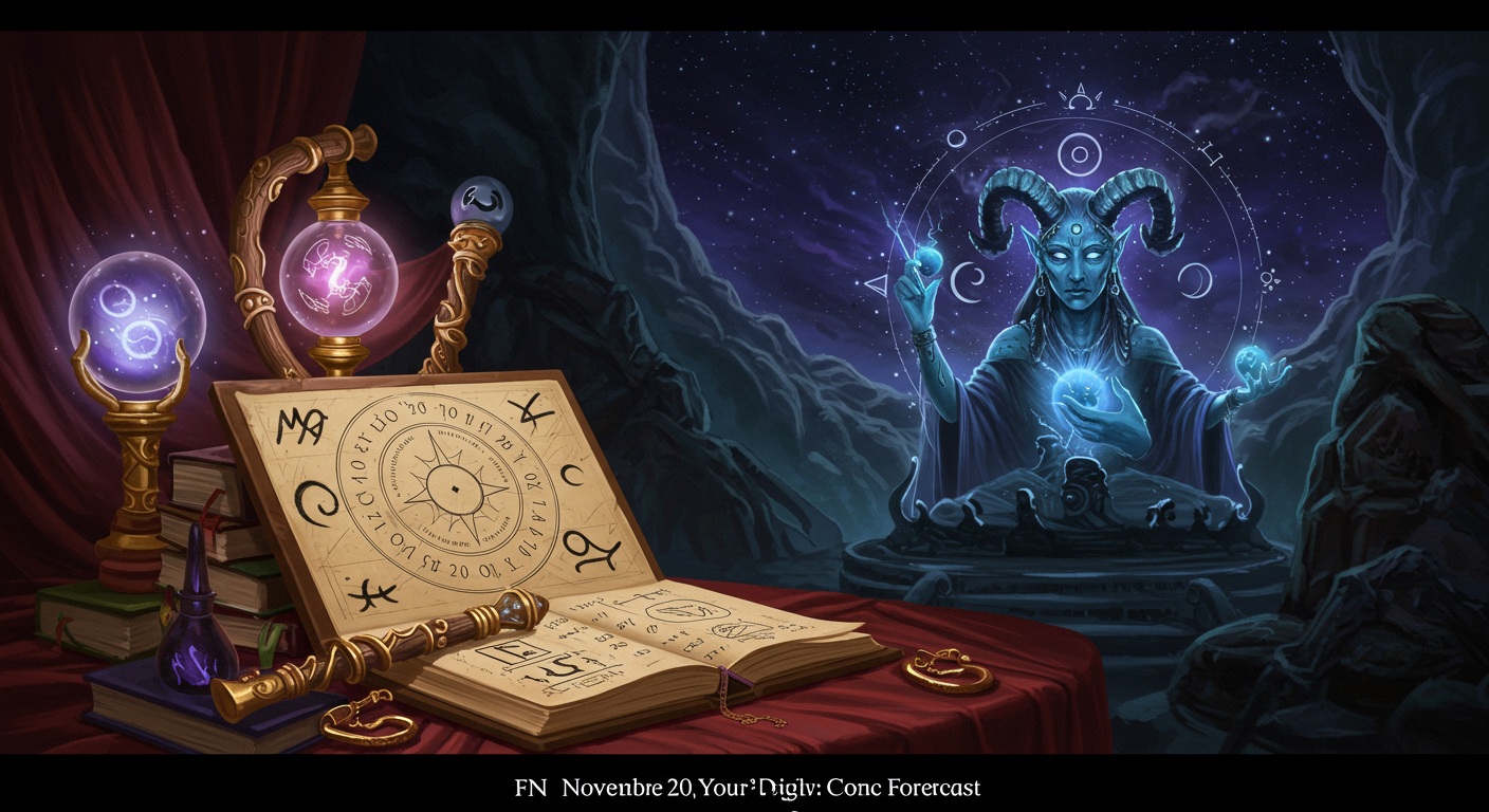 November 20, 2024: Your Daily Cosmic Forecast