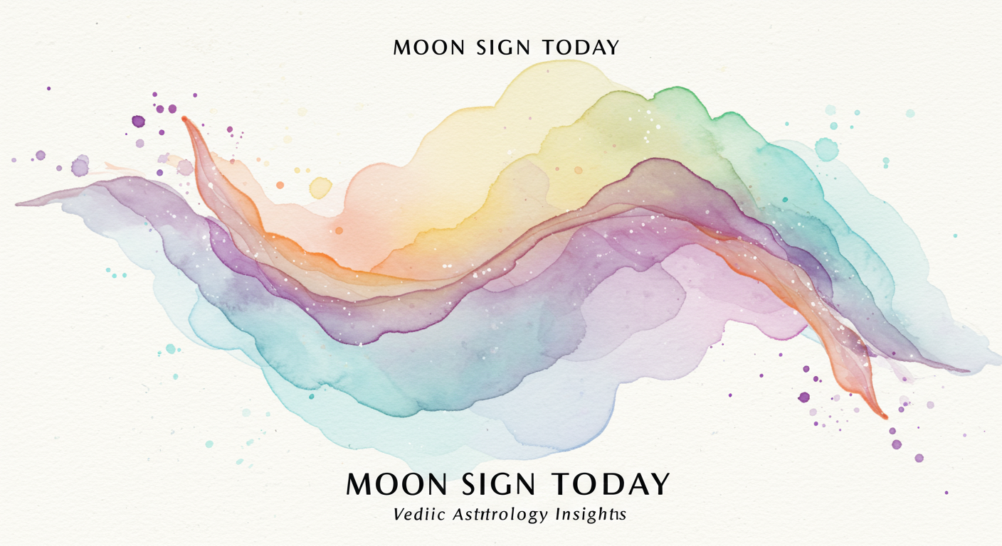 Moon Sign Today: Vedic Astrology Insights