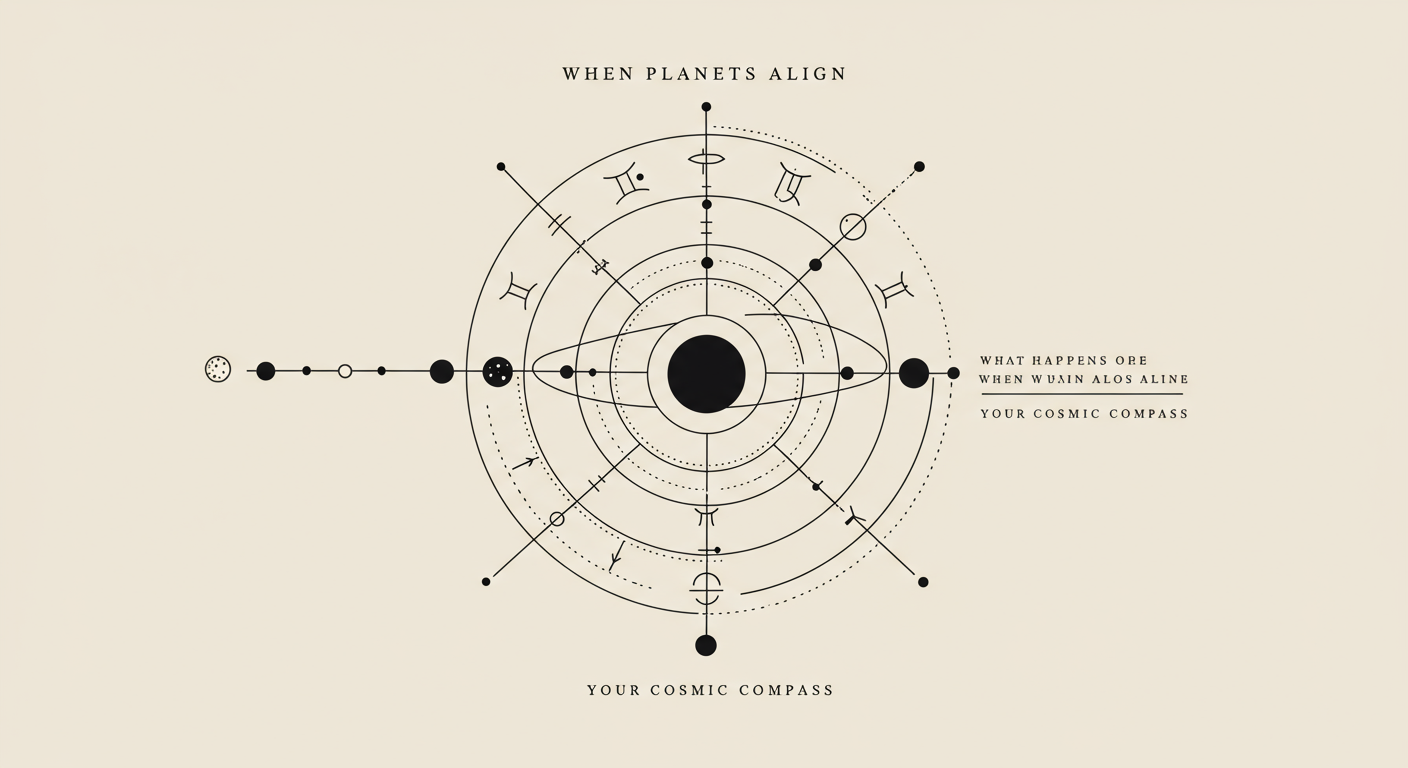 When Planets Align: Your Cosmic Compass