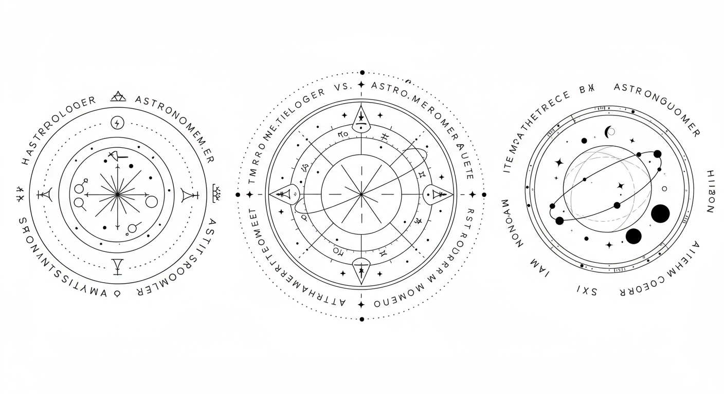 Astrologer vs. Astronomer: Cosmic Guides