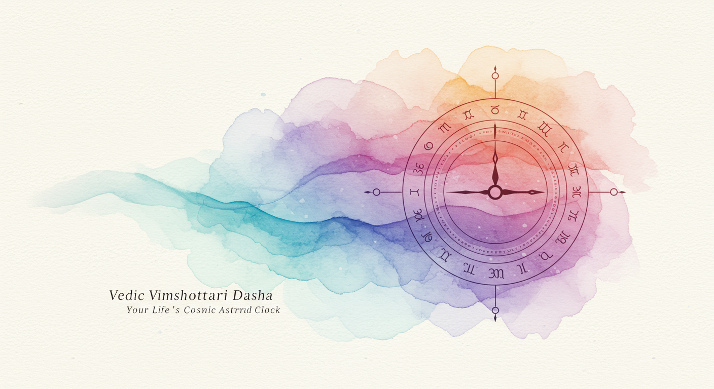 Vedic Vimshottari Dasha: Your Life's Cosmic Clock