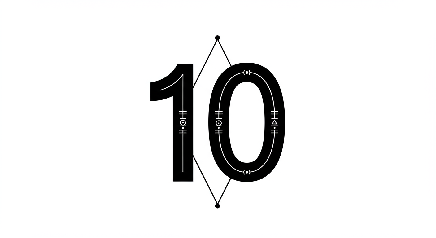 The Cosmic Significance of Number 10